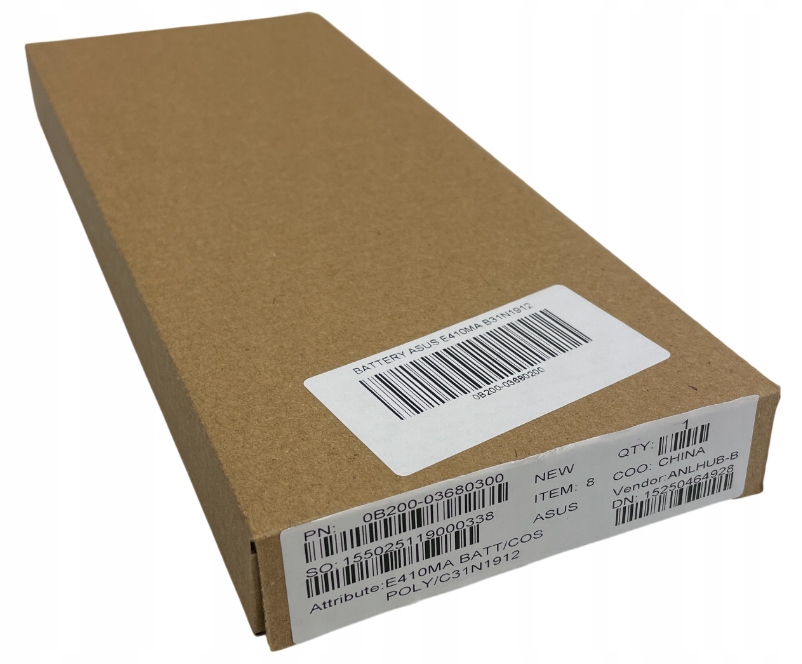 Tylko Oryginał bateria akumulator Asus B31N1912 C31N1912 42Wh 3640mAh