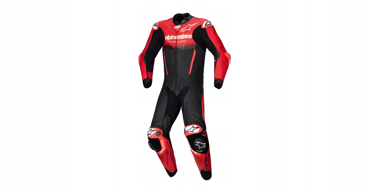 Jednodielna Kombinéza Alpinestars GP-R7 1PC Blk/rd (52) 3150125-1405-52