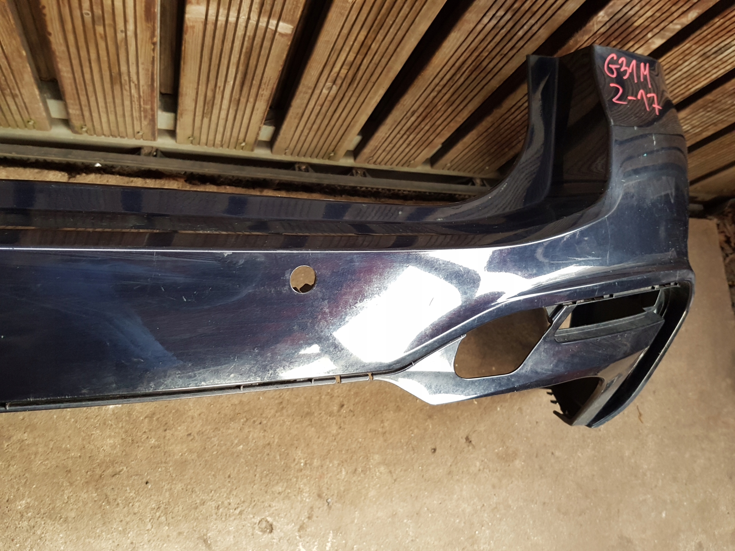 bumper rear BMW SERIA 5 G31 m-packet