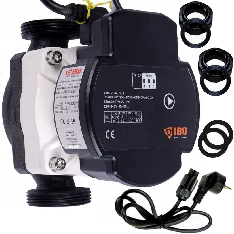 Elektronická Oběhová Pumpa Ibo Amg 25-60/130 Pwm
