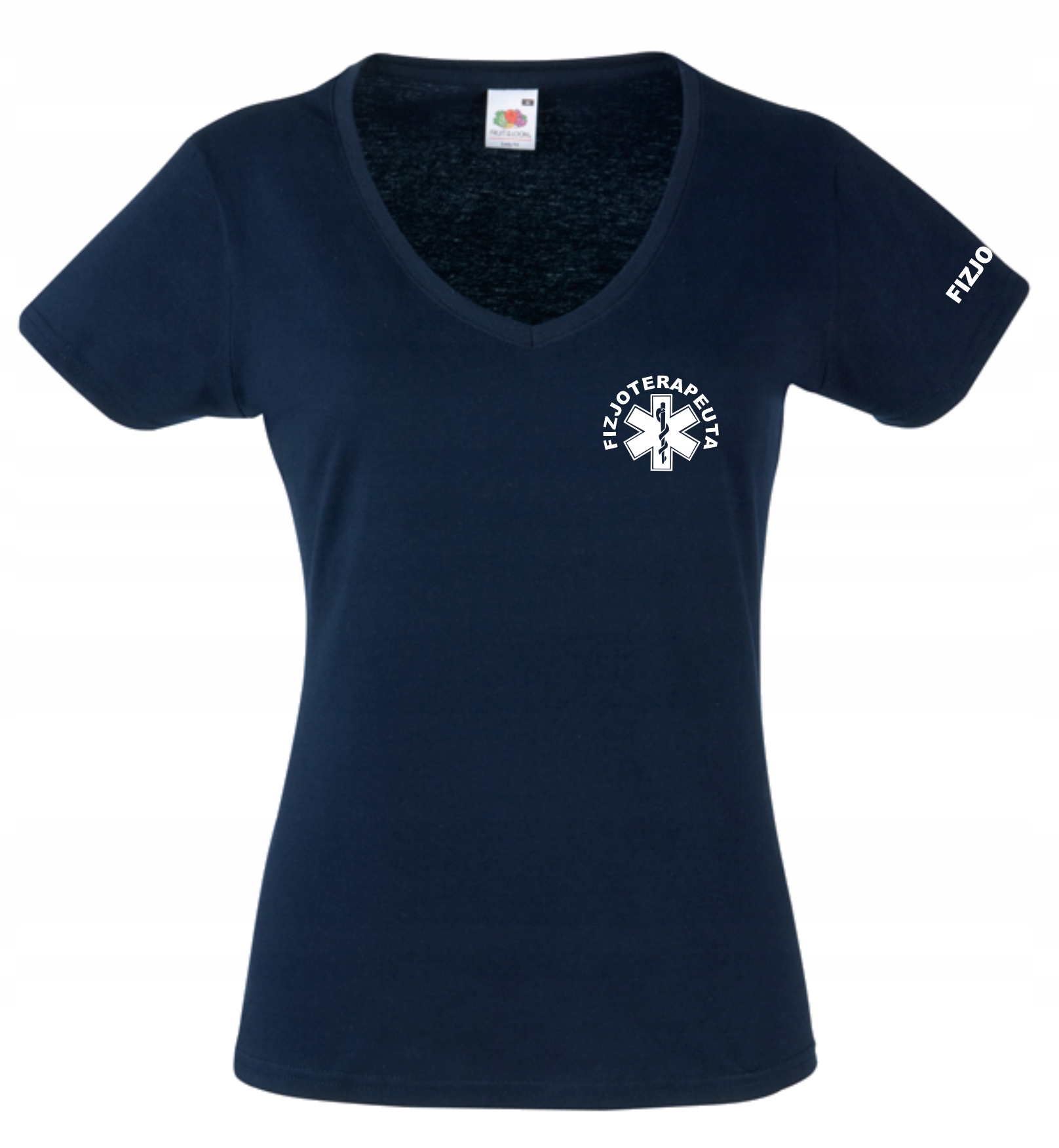 

Koszulka damska V-neck Fizjoterapeuta M