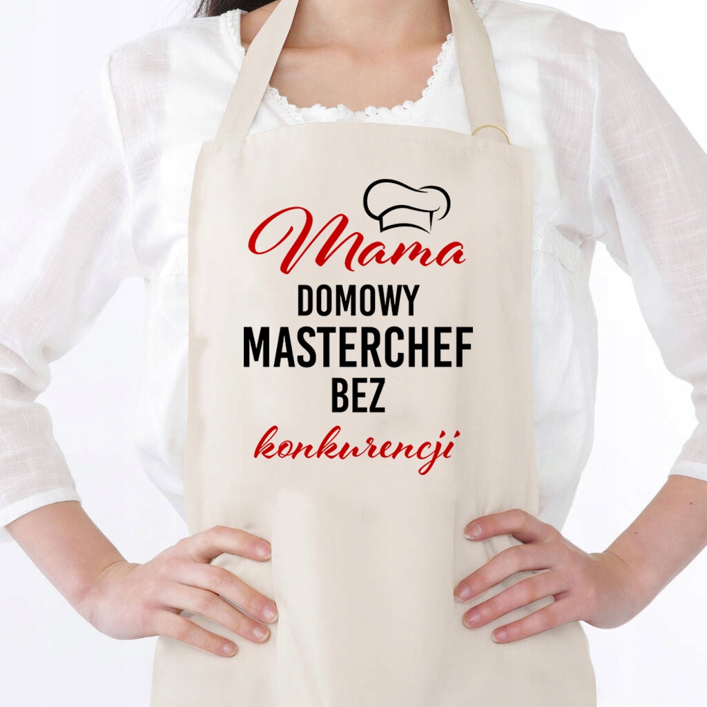 Dámská Béžová Zástěra Dárek Svátek Matek Domácí Masterchef bez konkurence