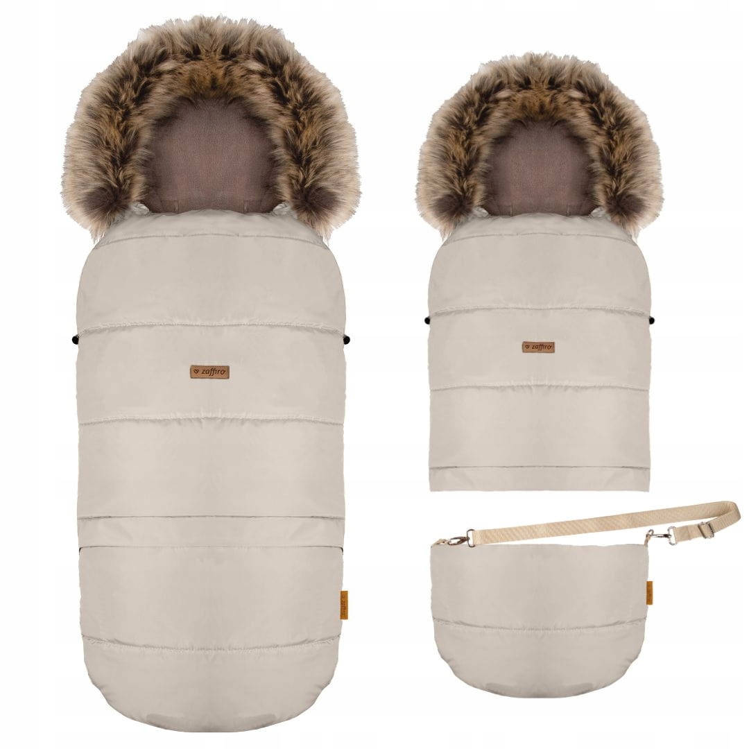 Śpiworek do wózka Zaffiro GrowUP 4.0 z torbą Plusz