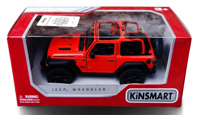 

Model Kinsmart 1:34 Jeep Wrangler Rubicon 2018