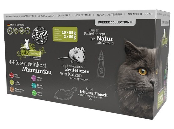 Levně Catz Finefood Purrrr Collection II sáčky multipack 12x80/85 g