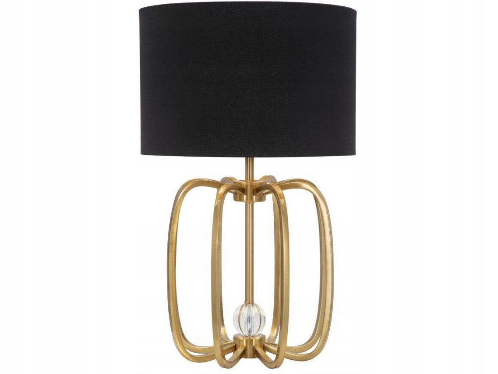 Nočná lampa so zlatou konštrukciou, ? 38 cm