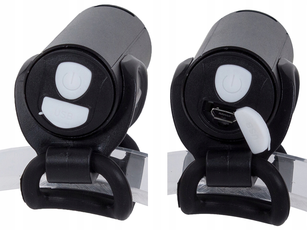 LAMPKA ROWEROWA PRZEDNIA LATARKA DIODA LED LAMPA OŚWIETLENIE PRZÓD ROWER Źródło światła dioda LED