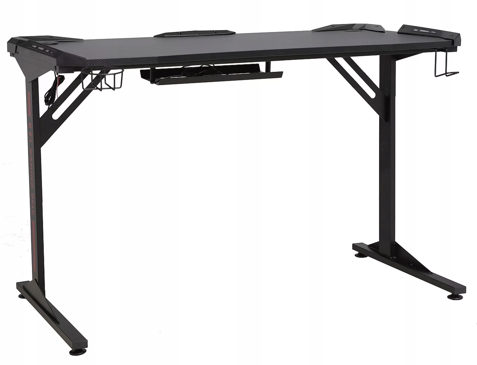 Počítačový stôl B-216 čierny herný Sig