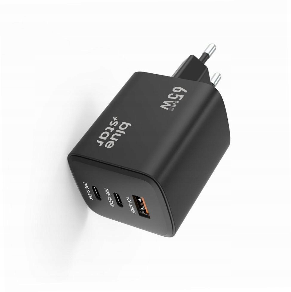 Szybka ładowarka Gan 65W sama kostka 3 wejścia do Realme 12 Plus 5G