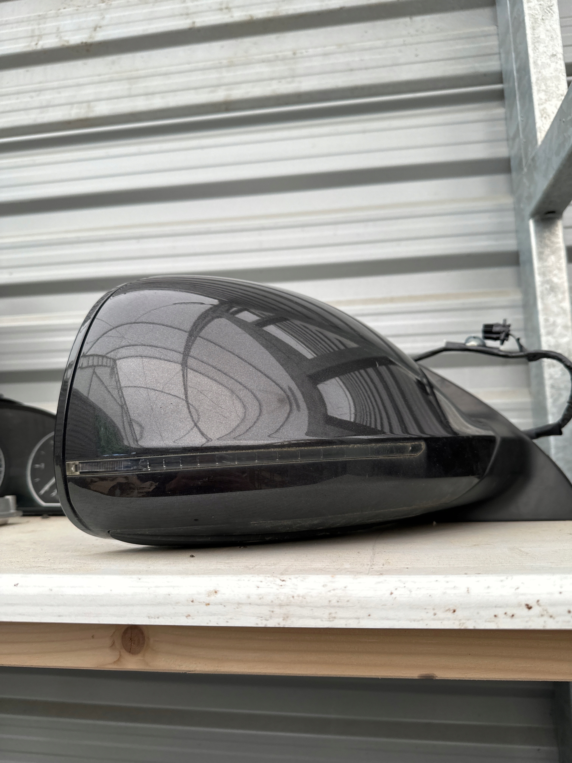 AUDI Q7 4L mirror right 10+2 12PIN LZ7L EU