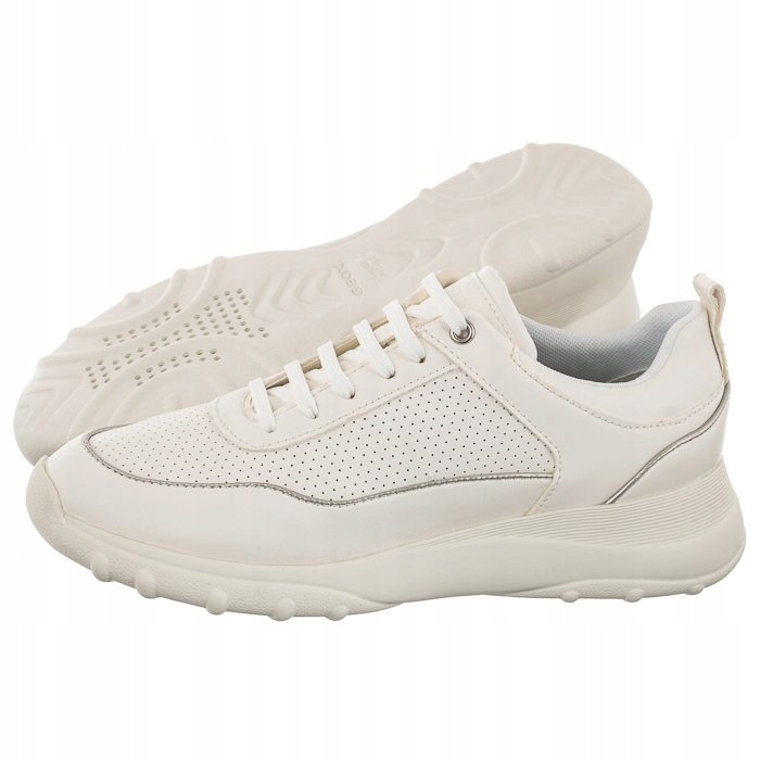 Dámské tenisky Geox D Alleniee B Off D35LPB Bílé