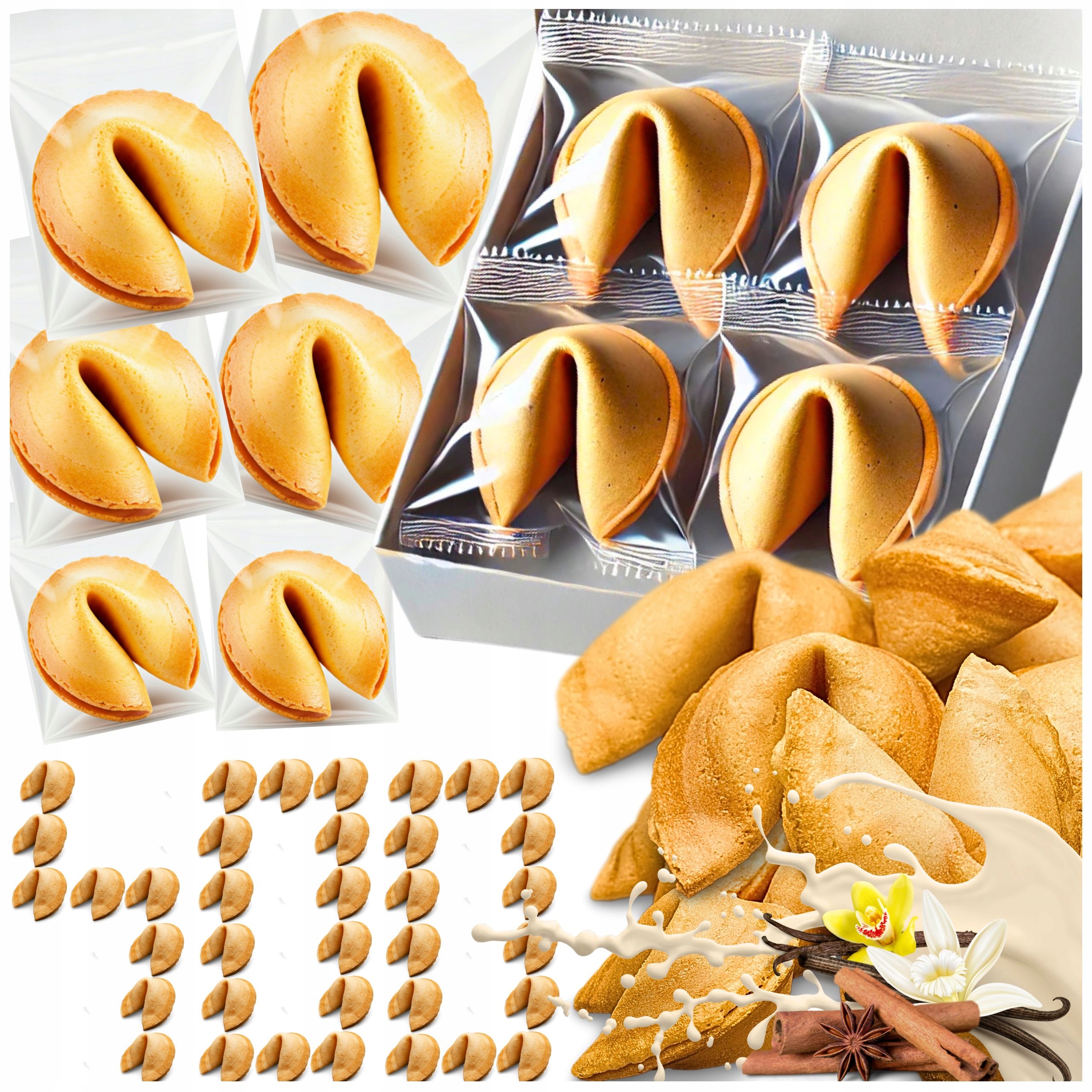 Levně Sušenka s věštbou štěstí pro různé příležitosti, poděkování hostům x 400