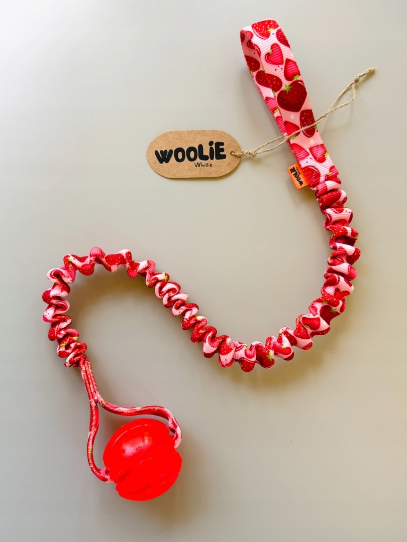 Levně Woolie míček s kožešinou L 2401, mix barev náhodně