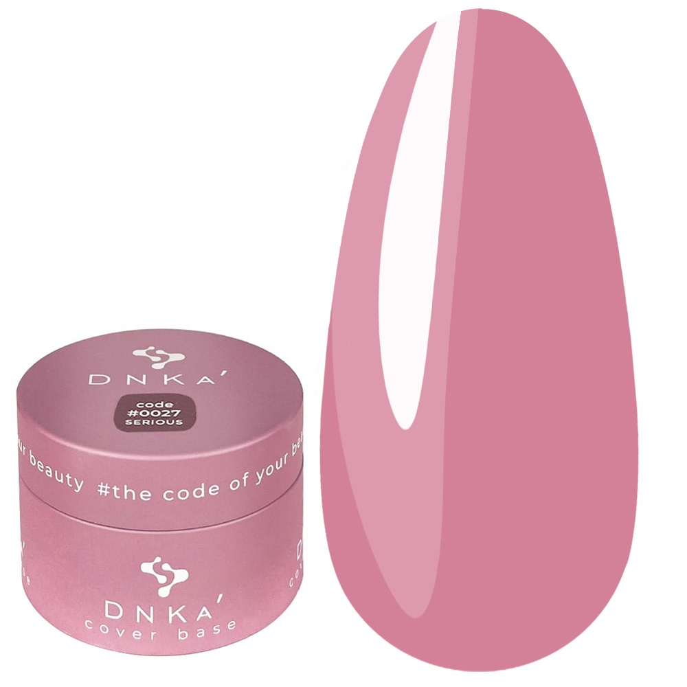 Dnka Rubber Cover Base Kód báze #0027 Serious 30 ml