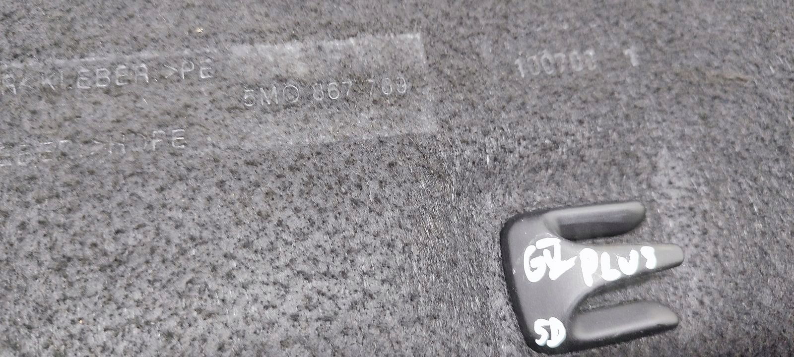 plato rear boot VW Golf plus