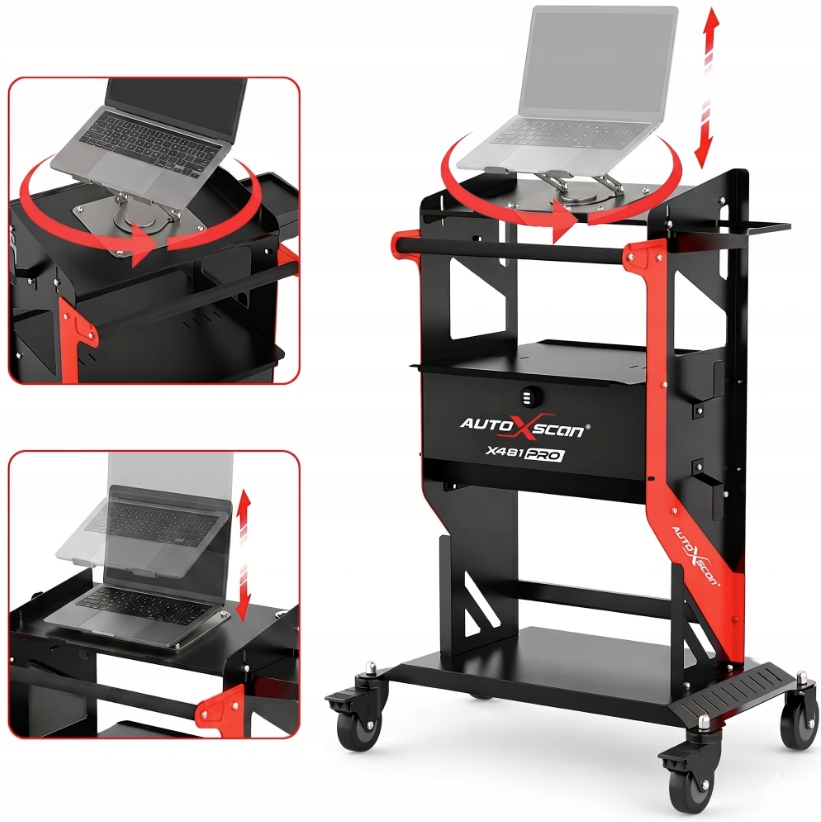Multifunkčný diagnostický vozík Autoxscan X481PRO Profesionálny Kód Key