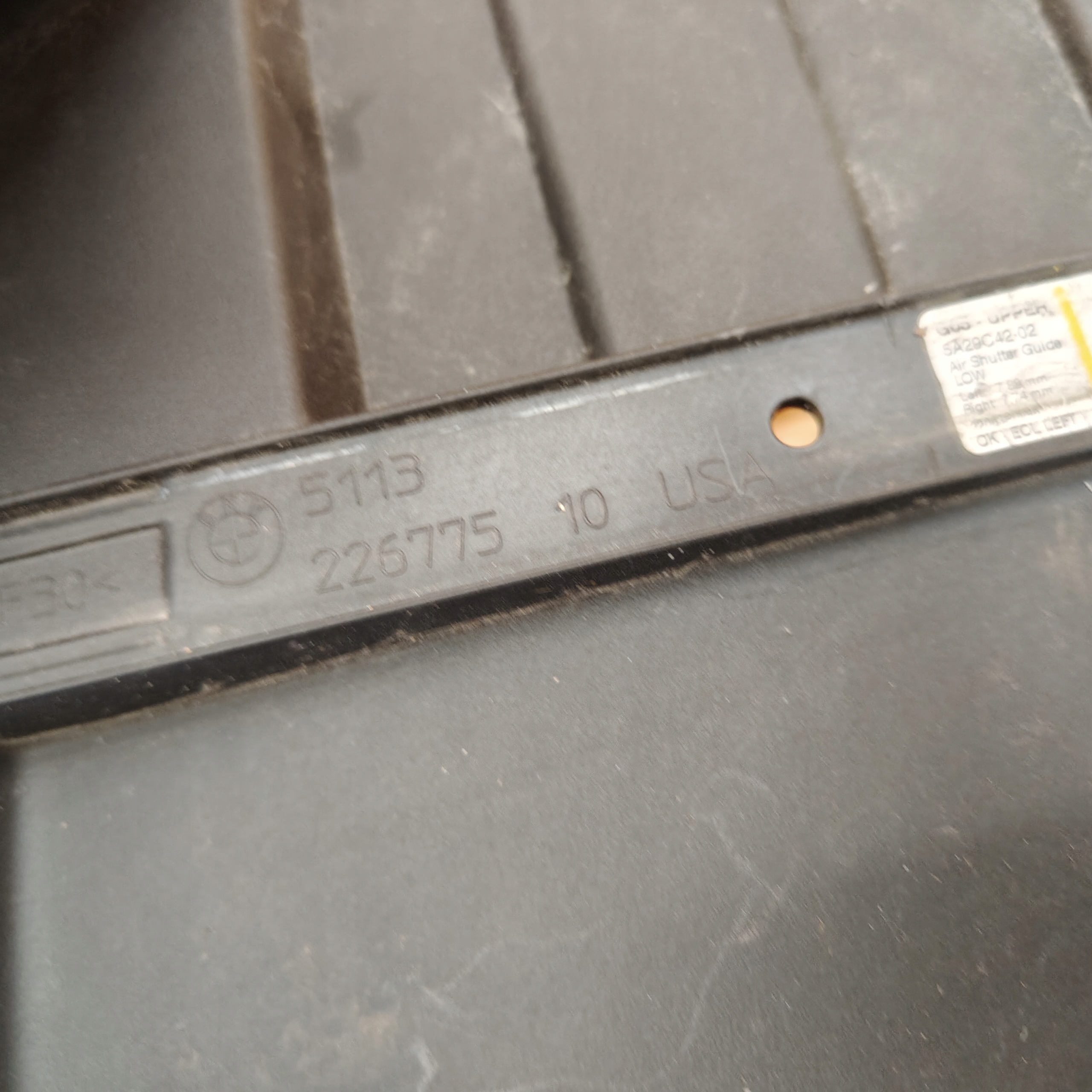 steering wheel, intake air BMW X5 G05 22677510