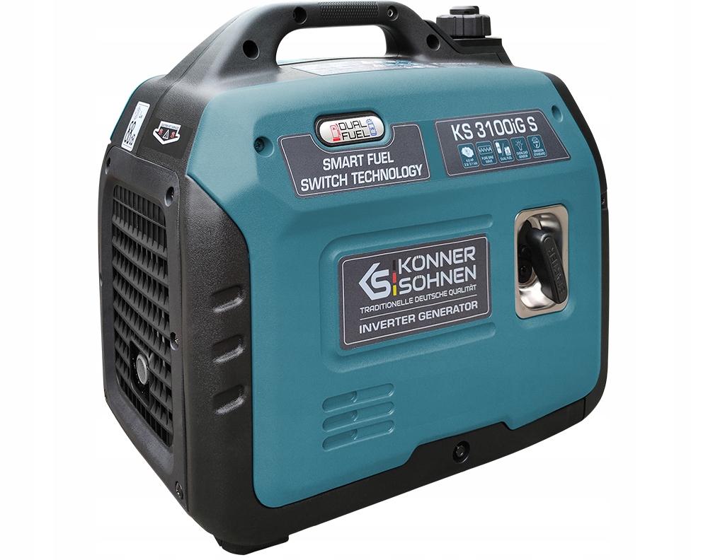 Generator inwertorowy gazowo-benzynowy Könner & Söhnen Ks 3100iG S cichy