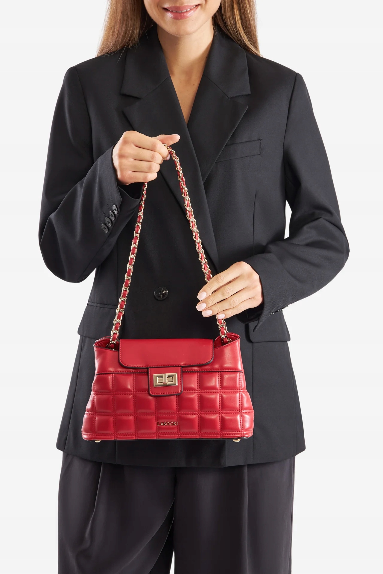 Lasocki Malá kabelka LSK-B-004-06 červená 5905588772835