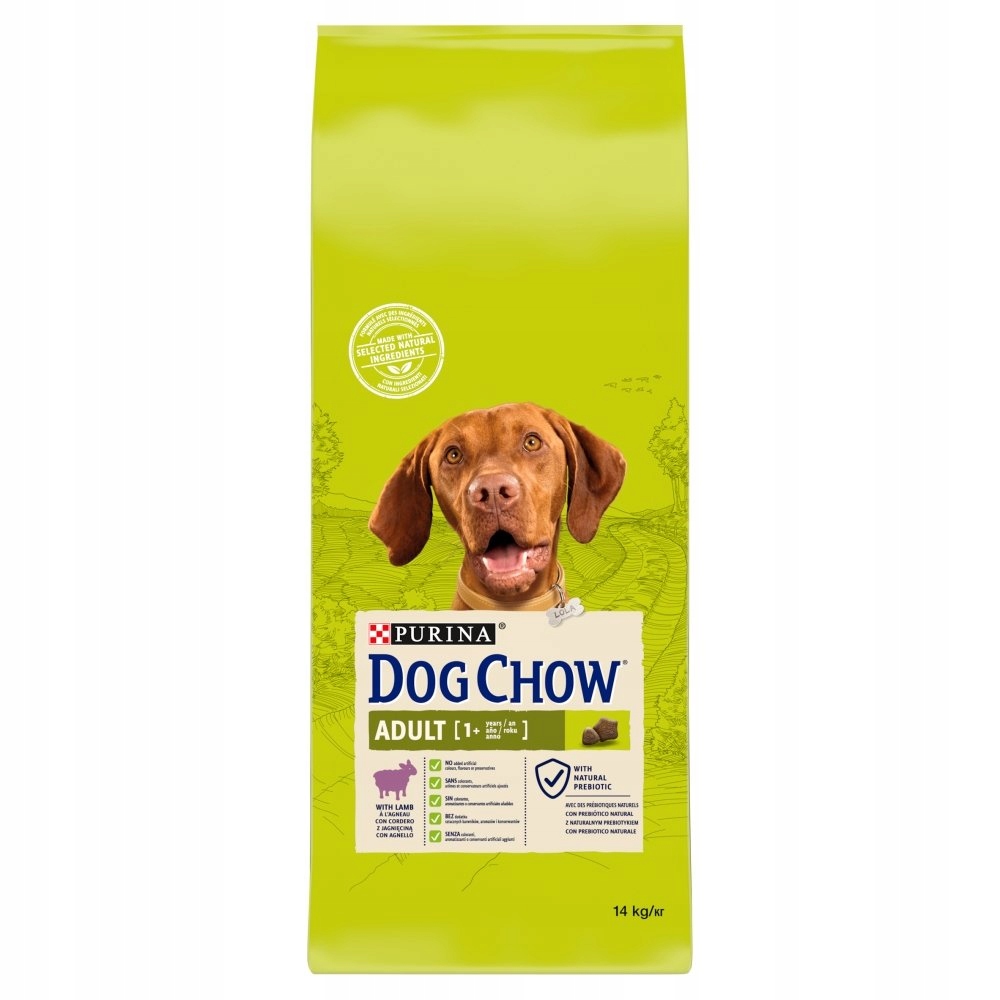 Purina Dog Chow Adult Jehněčí Suché Krmivo 14kg