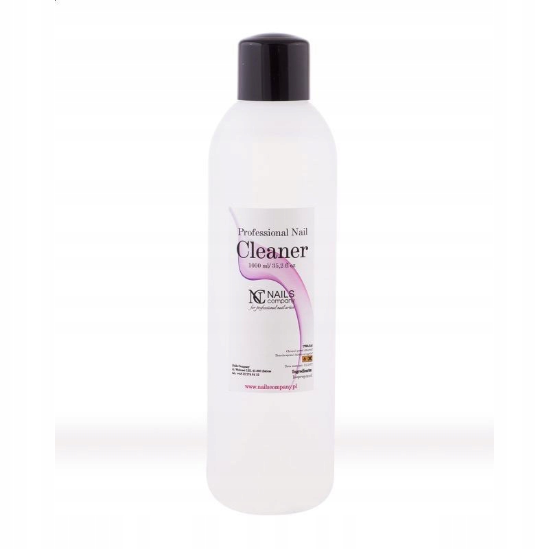 Nails Company cleaner odtłuszczacz premium 1000ml Zakres pojemności 1000 ml i więcej