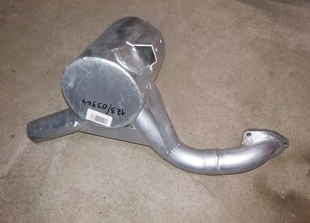 ГЛУШИТЕЛЬ 123/03964 JCB 3CX ОРИГИНАЛ