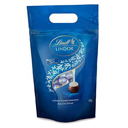 Cukierki Lindor Lindt Mleczna czekolada 1000 g