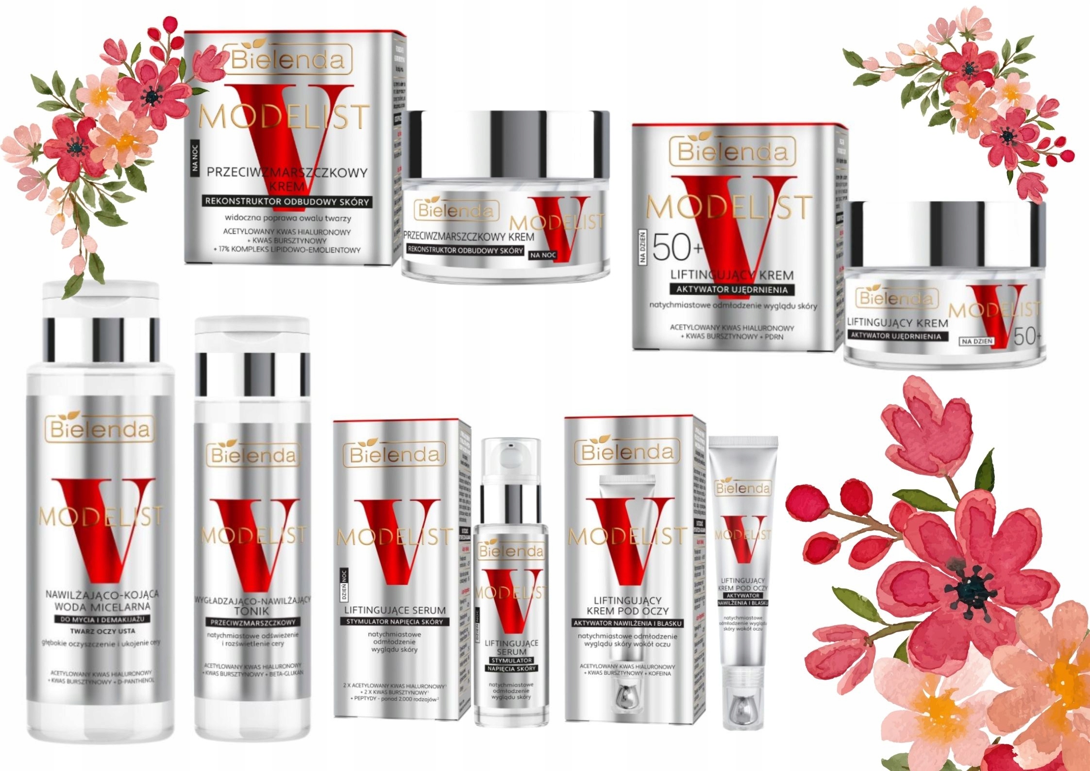 Dárková Sada Bielenda V-Modelist 50+ – perfektní dárek pro ženu