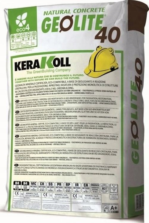 Kerakoll Geolite 40 Naprawa betonu 25kg