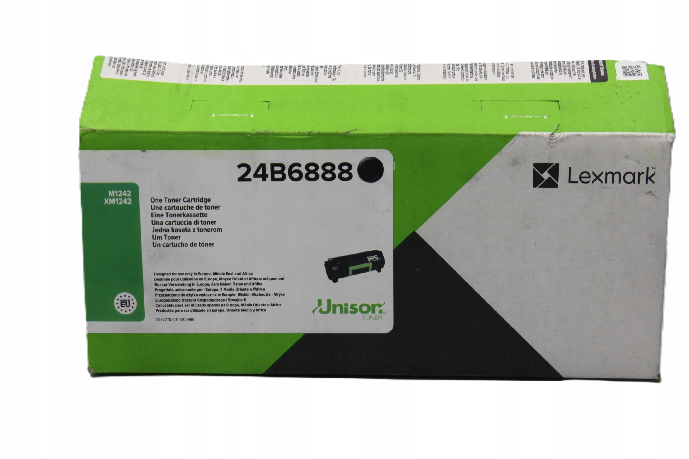 Lexmark 24B6888 toner čierny originál