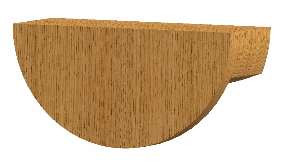 

Drewniane gałki uchwyty do mebli Lukas dąb 8x4cm