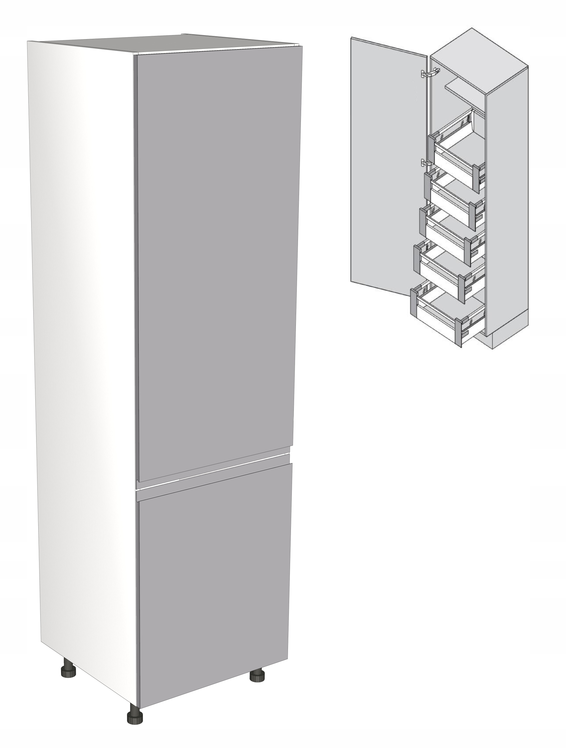 

Szafka Wysoka 5 Szuflad Wewnętrz Tb 50cm L/p Prima