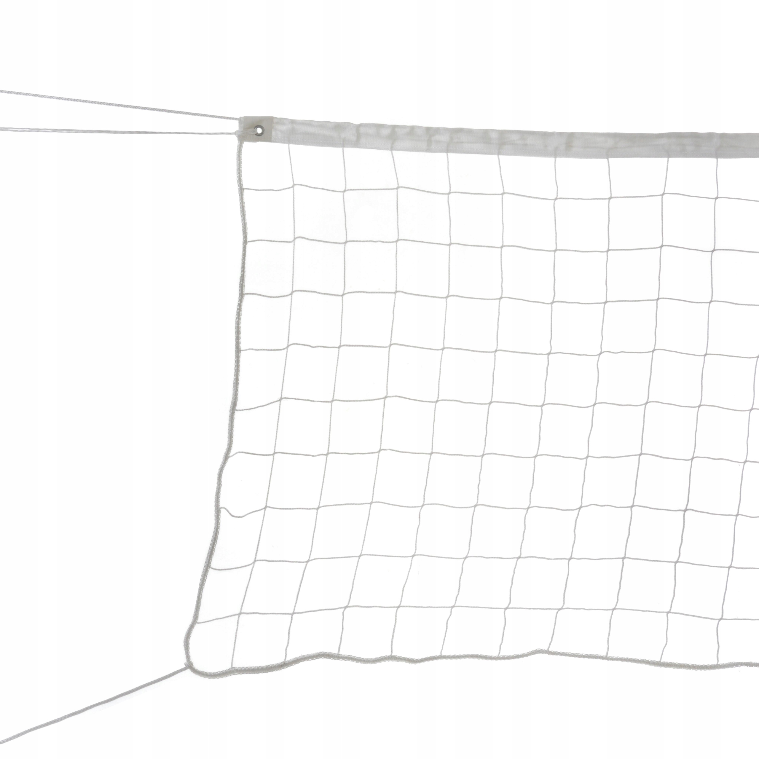 Siatka do siatkówki POPULARNA 9,5x1 PP/b 3 BIAŁA