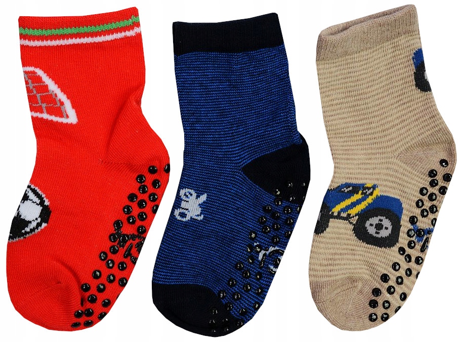 

Skarpetki Chłopięce Abs 3-PACK Bawełna 20/22 Y604B