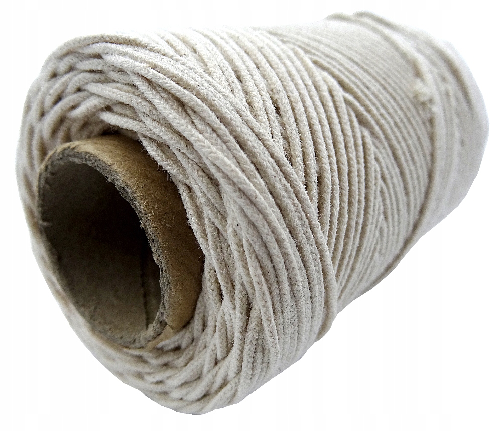 

Knot 1mm Natural sznurek bawełna tkacka 100m 14313