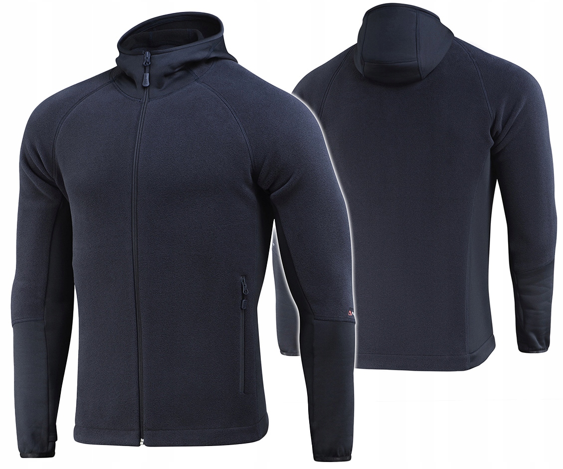 Pánská Rozepínací Mikina Polar Hoodie Polartec Sport M-tac Dark Navy Blue S