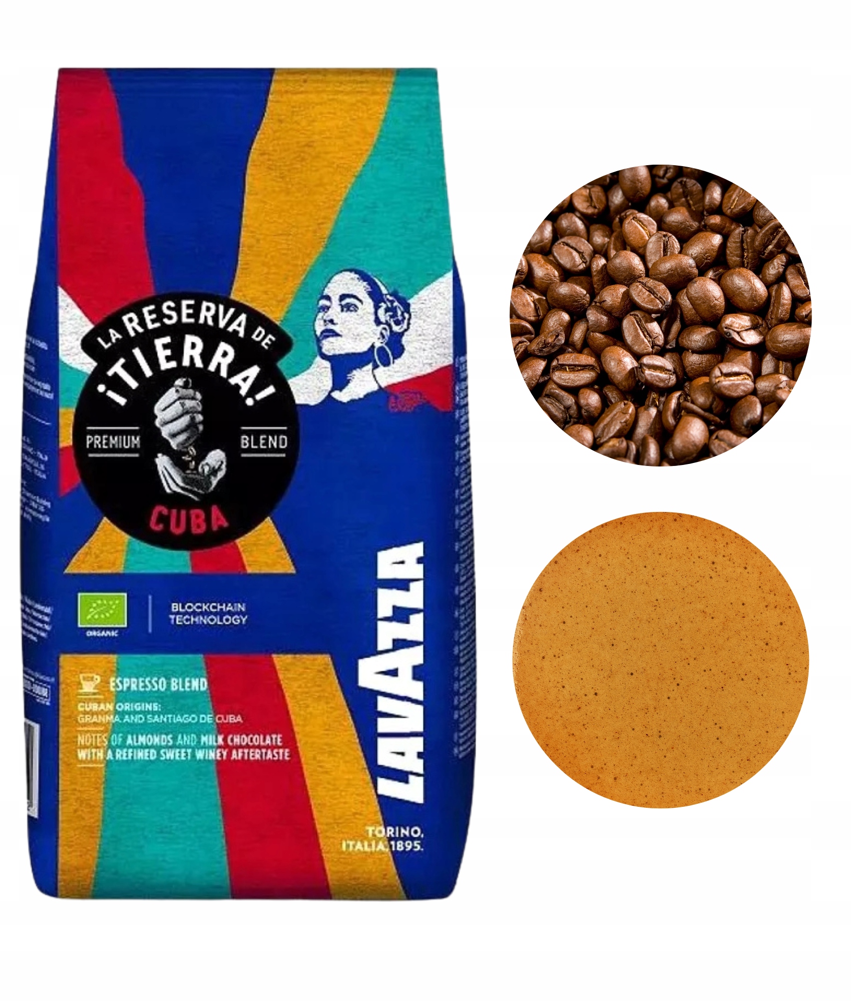 Lavazza La Reserva de Tierra Cuba káva káva jemná organická 1 kg