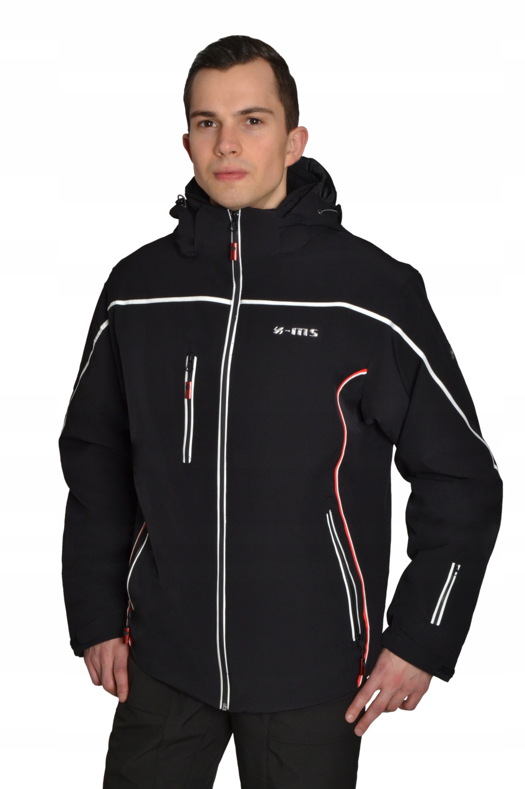 Kurtka narciarska zimowa męska z kapturem X- Mountain Spirit rozmiar M/L