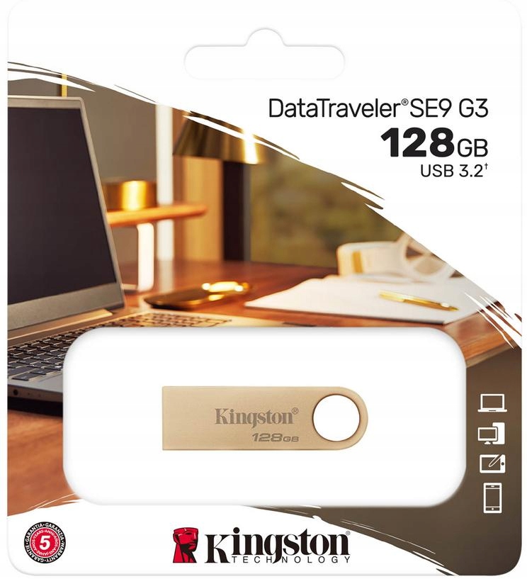 Kingston Pendrive Data Traveler DTSE9G3 128 GB USB3.2 Gen1 Informacje o bezpieczeństwie CE