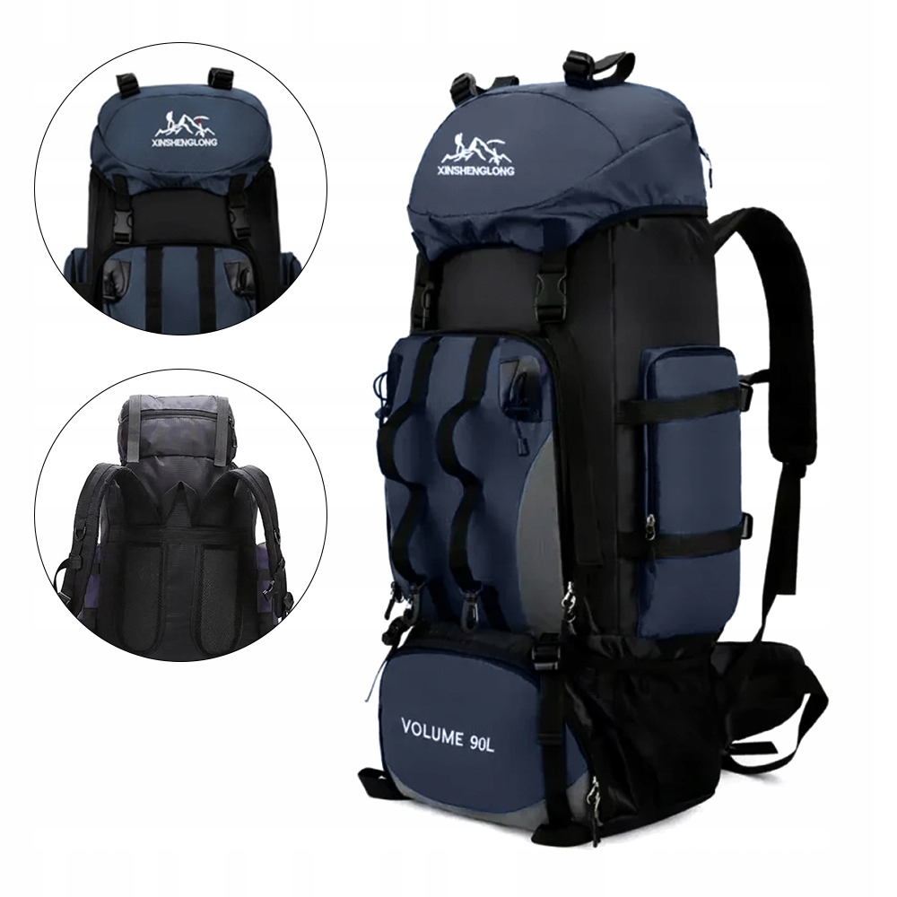 Plecak militarny taktyczny wojskowy survival outdoor bushcraft 90L