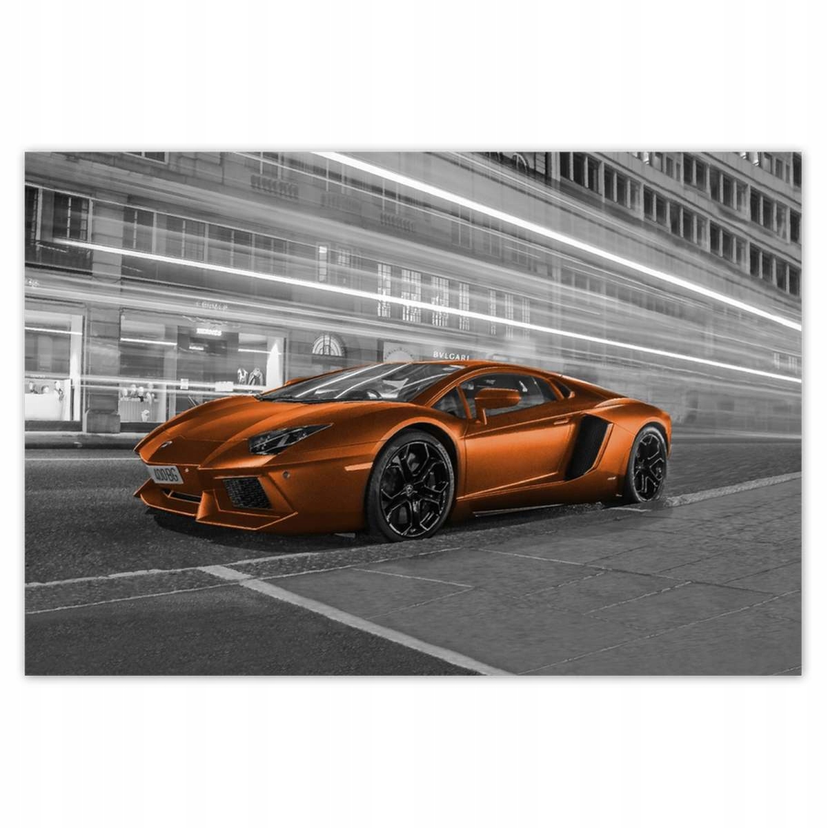 Plakáty 200x135 Oranžová fura