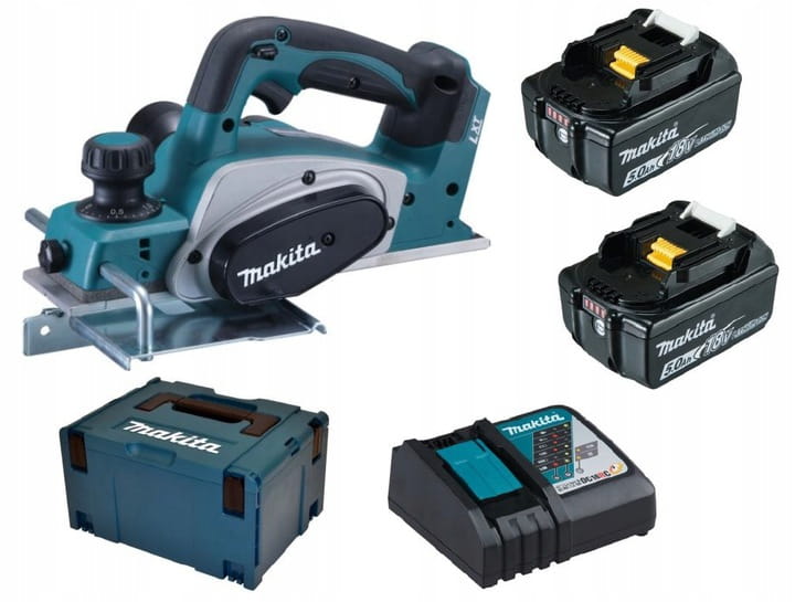 

Makita DKP180RTJ strug akumulatorowy hebel 2x5Ah