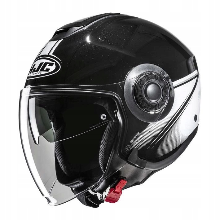 Motocyklová prilba Hjc I40N Vision Black/white čierna biela Darčeky