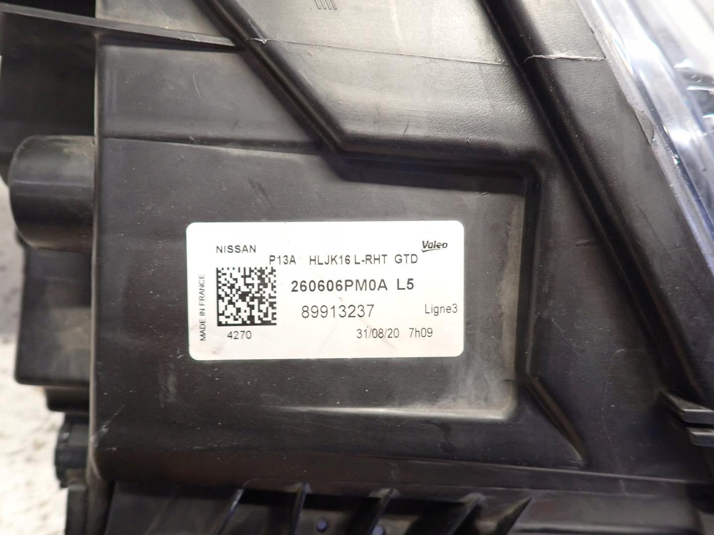 light front front left NISSAN JUKE II 2019- FULL LED 260606PM0A