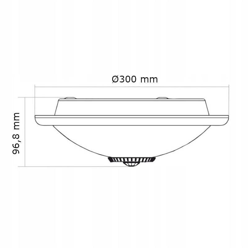 PLAFON OPRAWA CZUJNIK RUCHU I ZMIERZCHU LED 2x E27 Zasilanie sieciowe