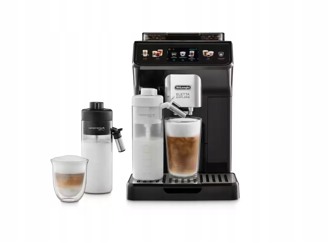 Delonghi Kávovar ECAM450.55.G Eletta Explore Tlak čerpadla 19 barov