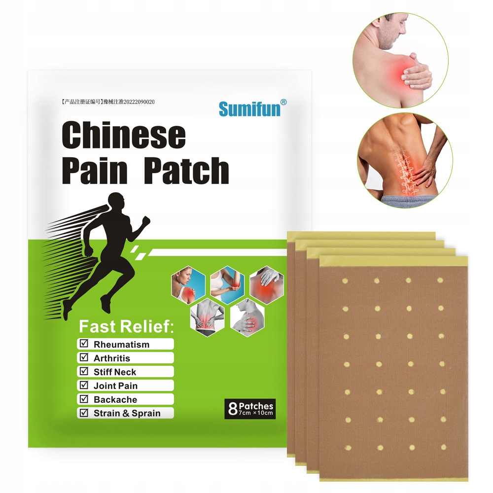 Sumifun Náplasť proti bolesti šijacia chrbtica