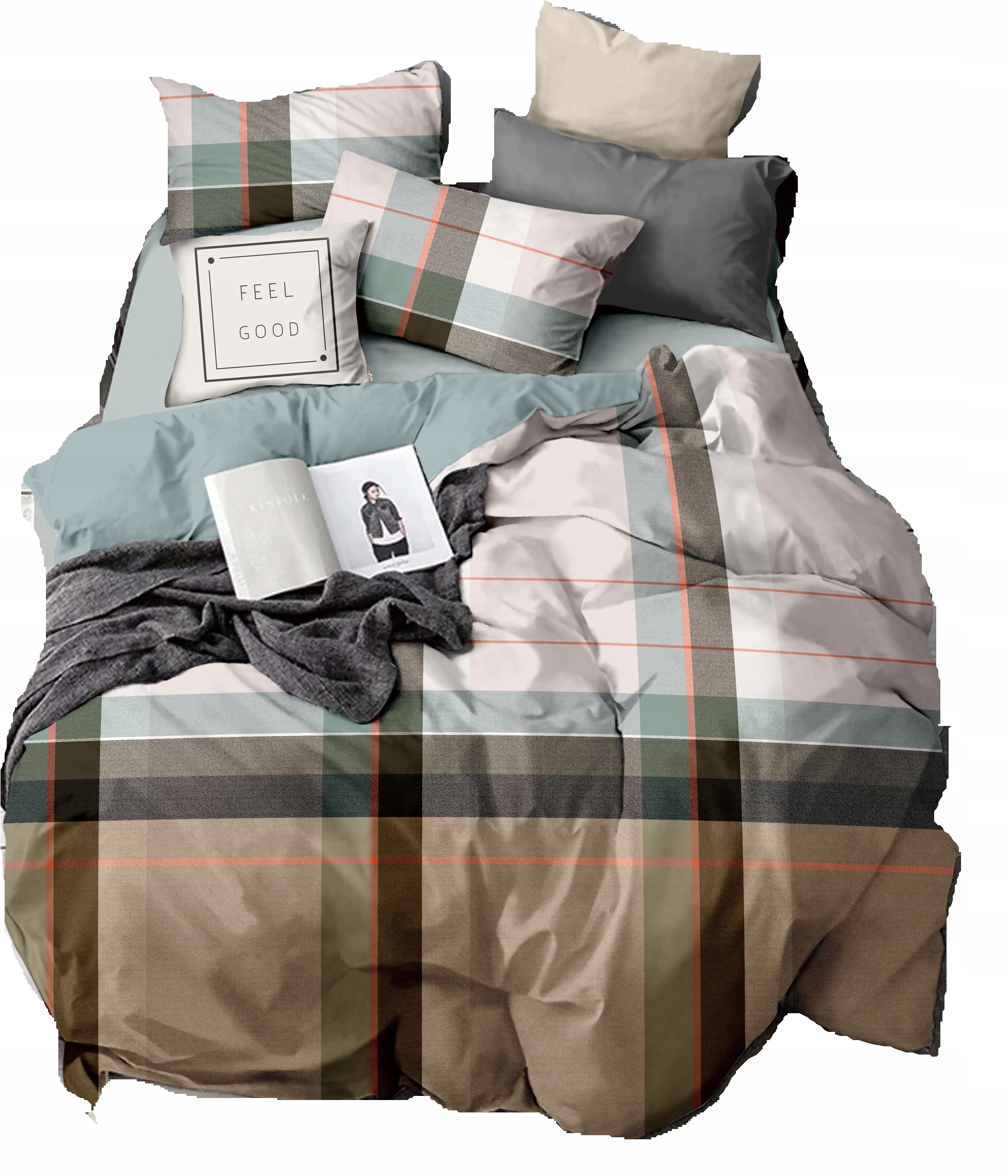 

Pościel Flanelowa 160x200 +2x Poszewka Flanela