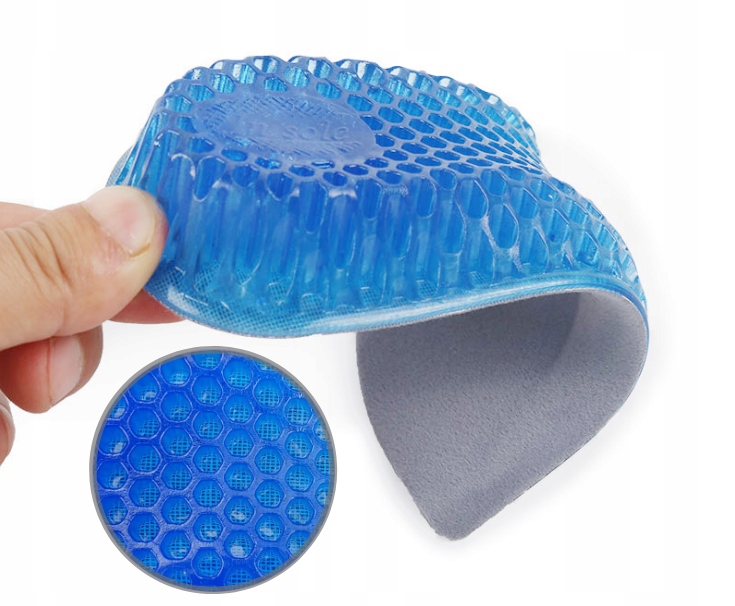 PODWYŻSZAJĄCE WKŁADKI DO BUTÓW 2CM SPORTOWE ŻELOWE Model INNA