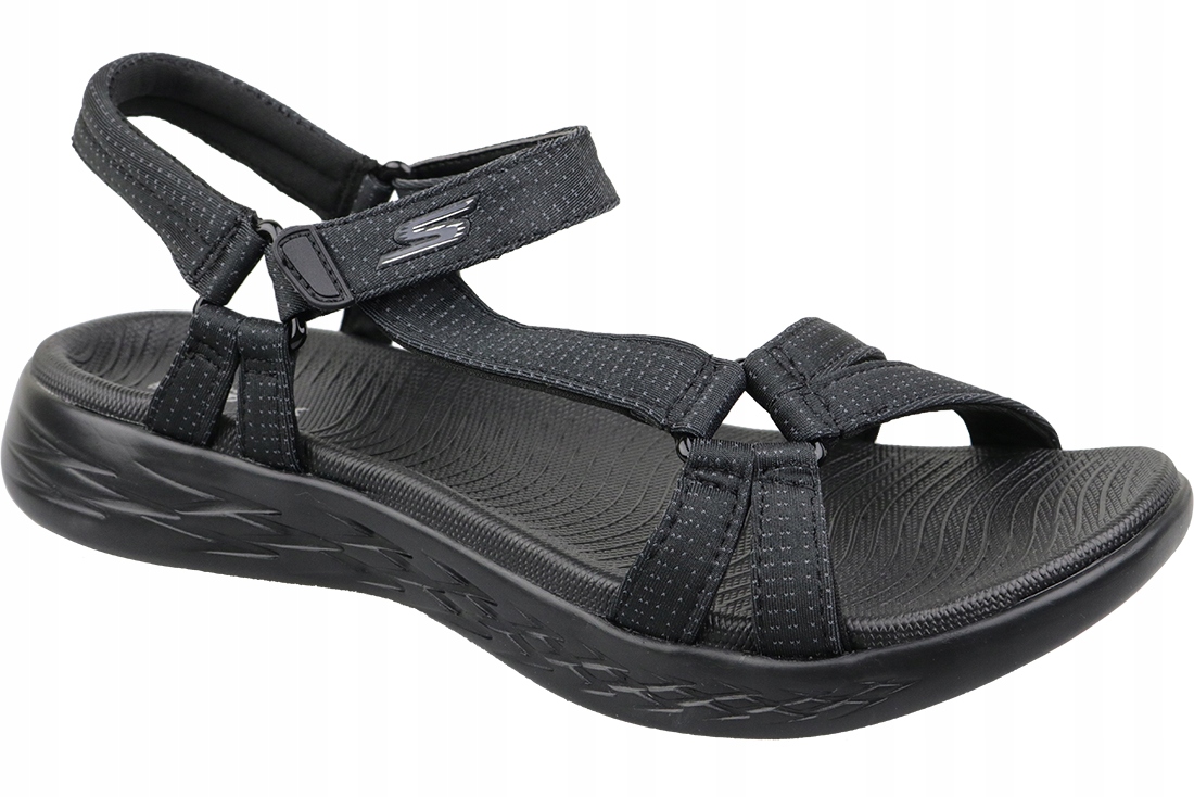 Skechers On The Go 600 Brilliancy [42] Dámské Sandály Textil Černá